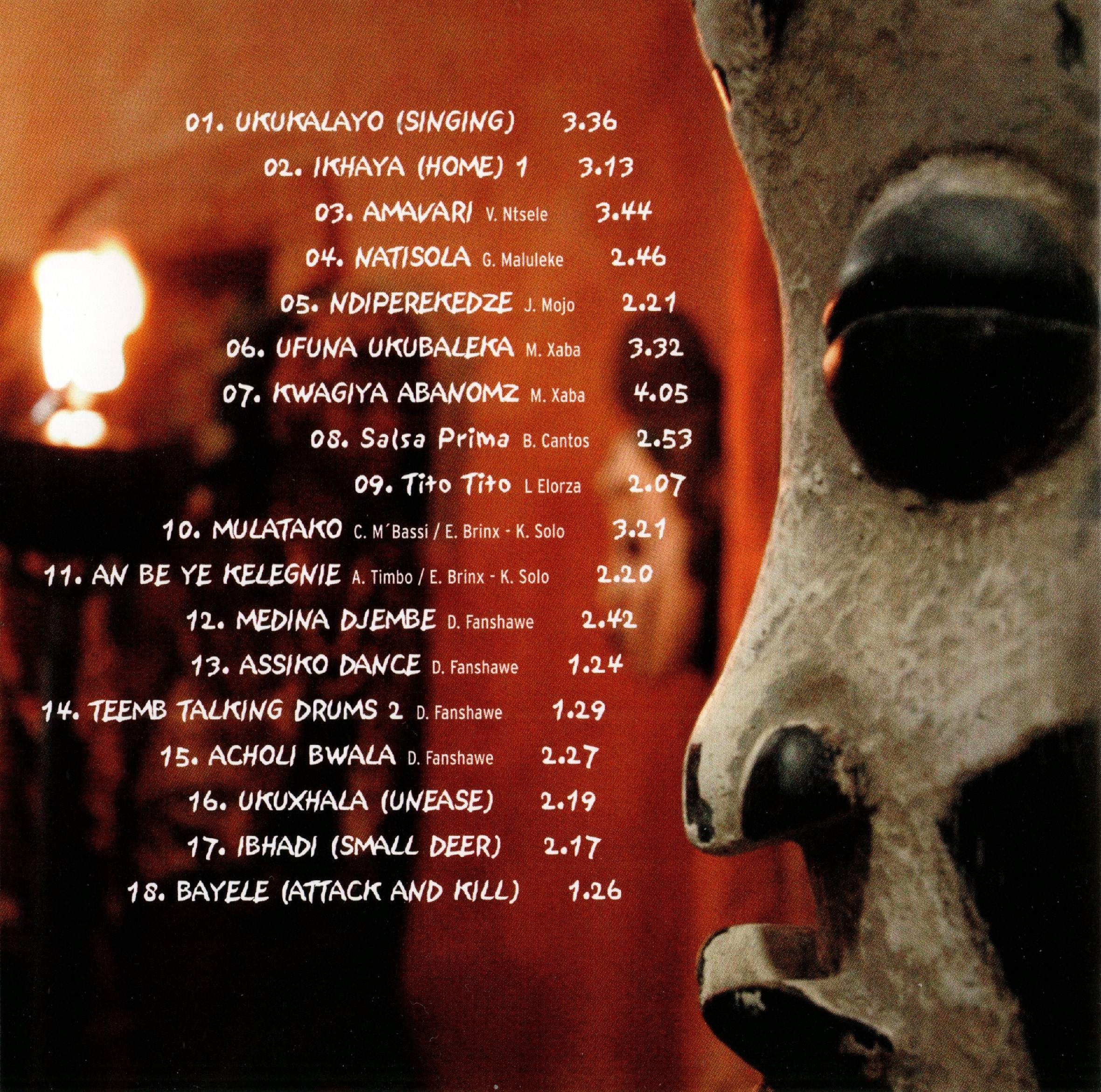 Deep in Africa Tracklist