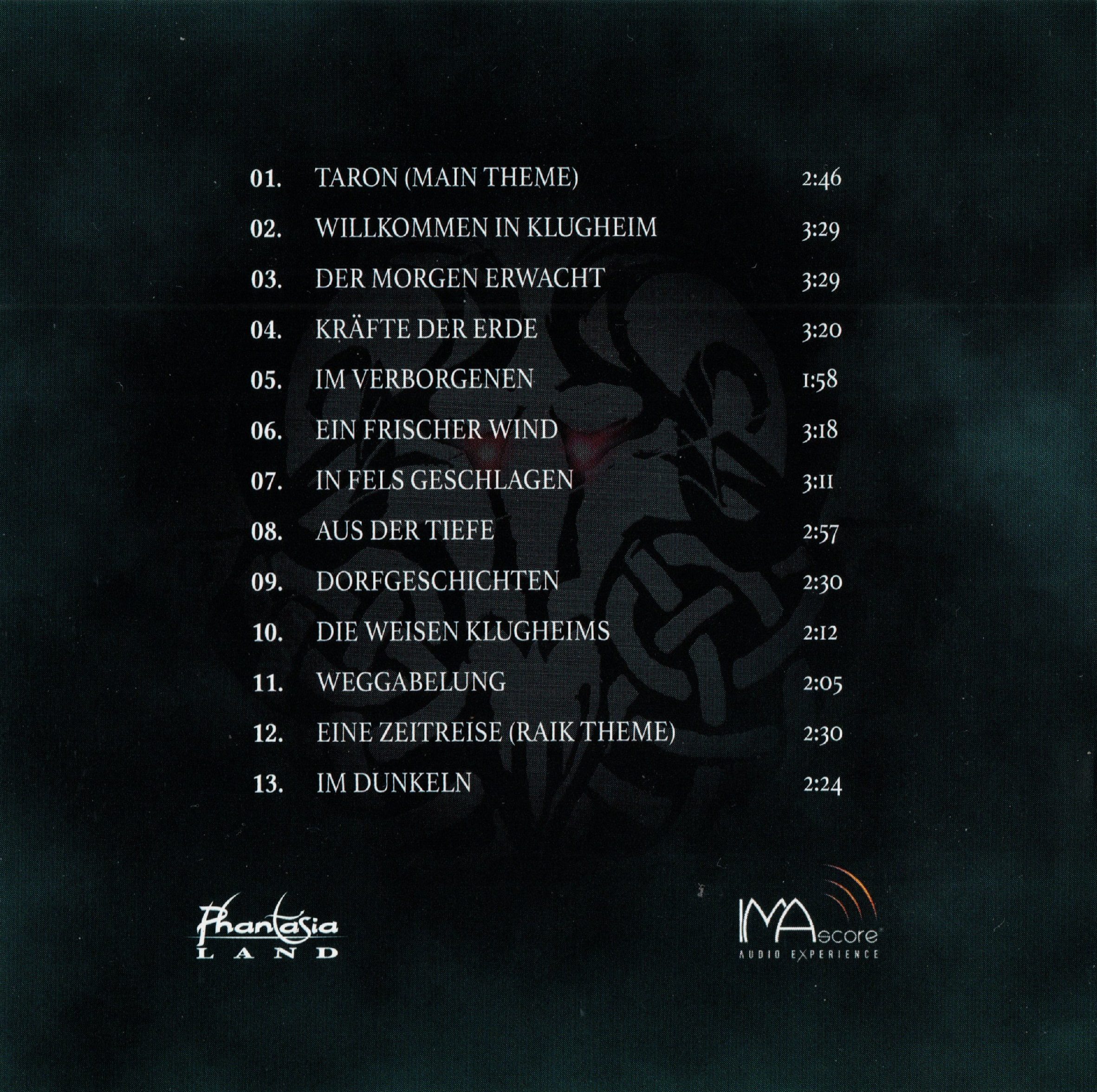 Klugheim Tracklist