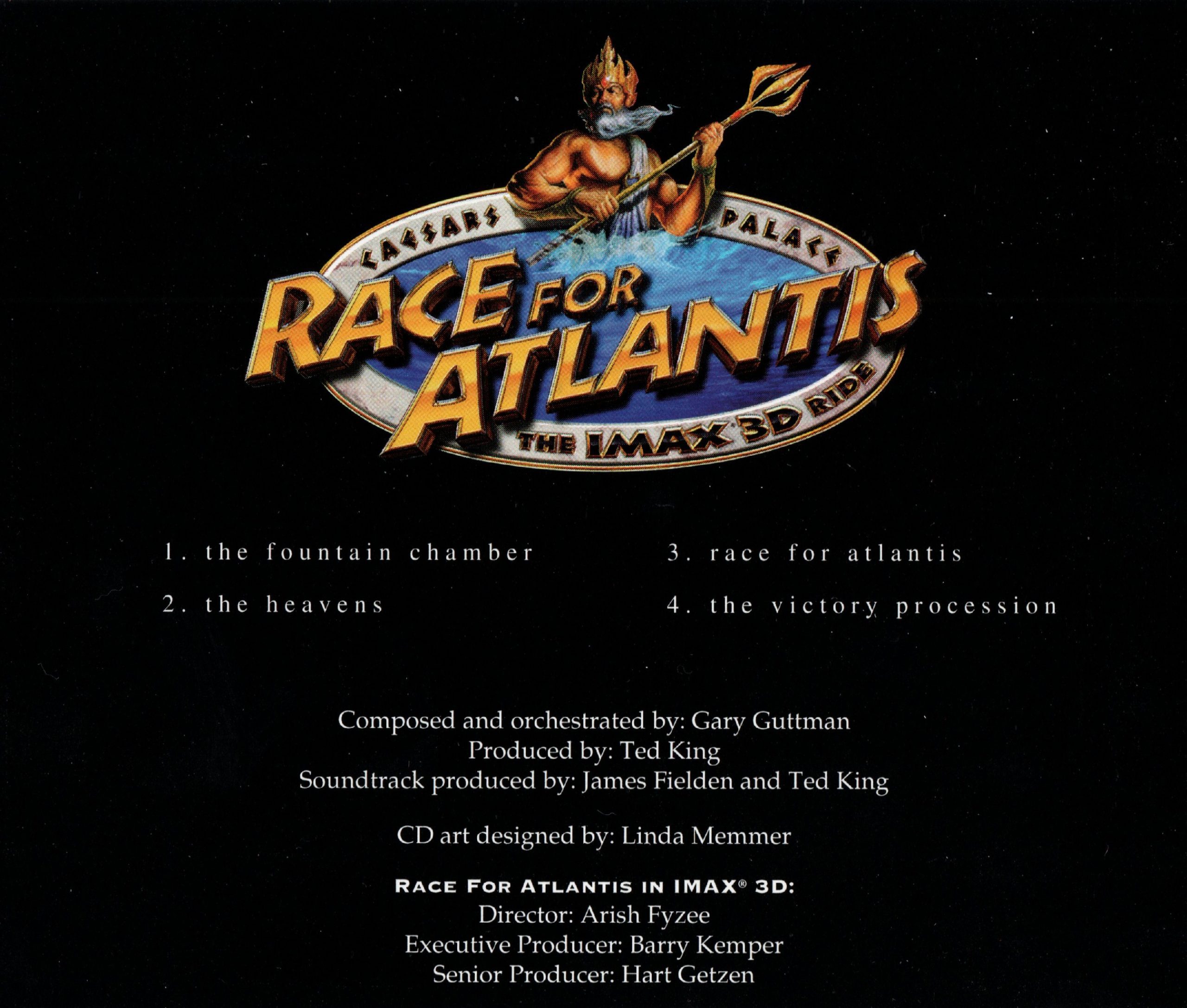 Race for Atlantis Tracklist
