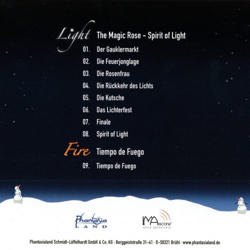 Light & Fire Tracklist