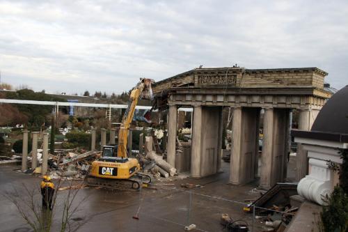 Abbau: Brandenburger Tor 2