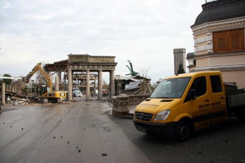 Abbau: Brandenburger Tor 3