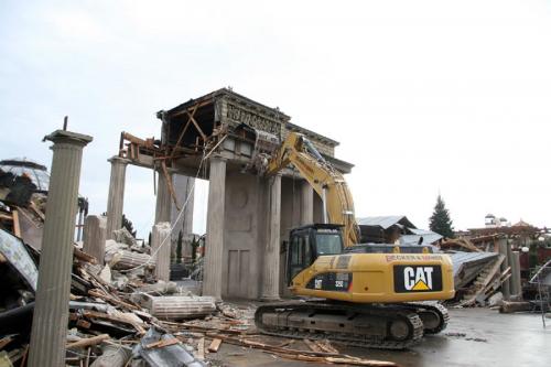 Abbau: Brandenburger Tor 4