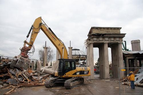 Abbau: Brandenburger Tor