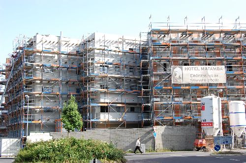 Aufbau: Hotel Matamba 11