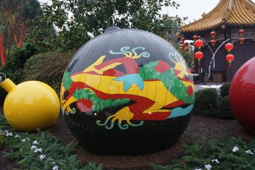 Fotopunkt: Christbaumkugel 1