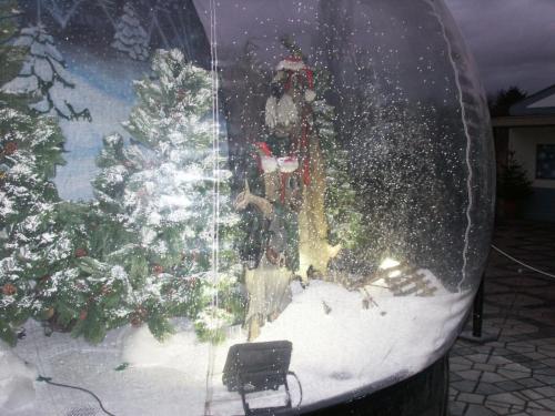 Fotopunkt: Schneekugel 1