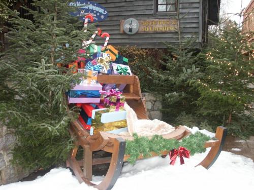 Fotopunkt: Weihnachtsschlitten 1